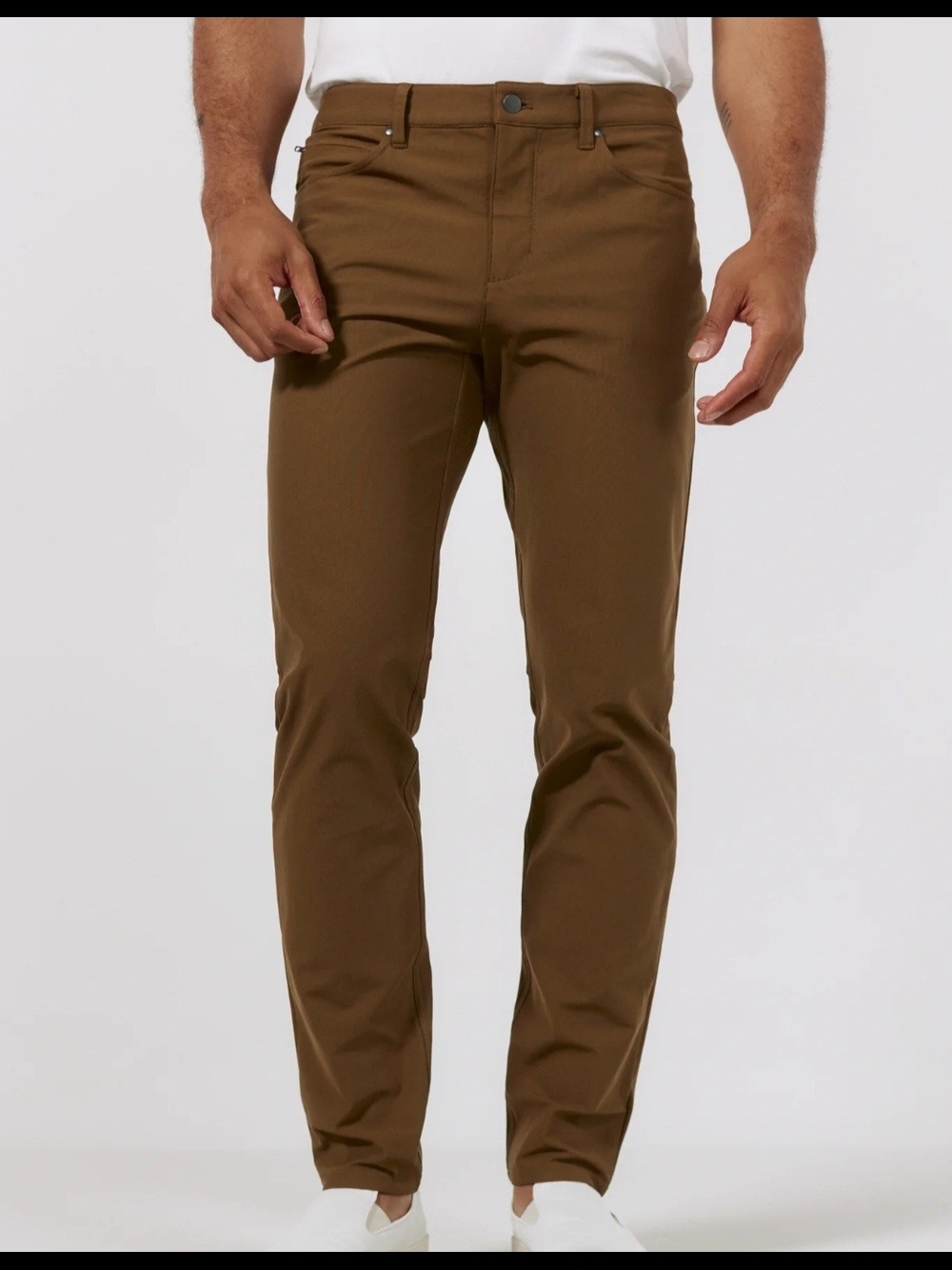 7 Diamonds "Infinity 7 Pocket" Slim Fit Jeans In Bronze